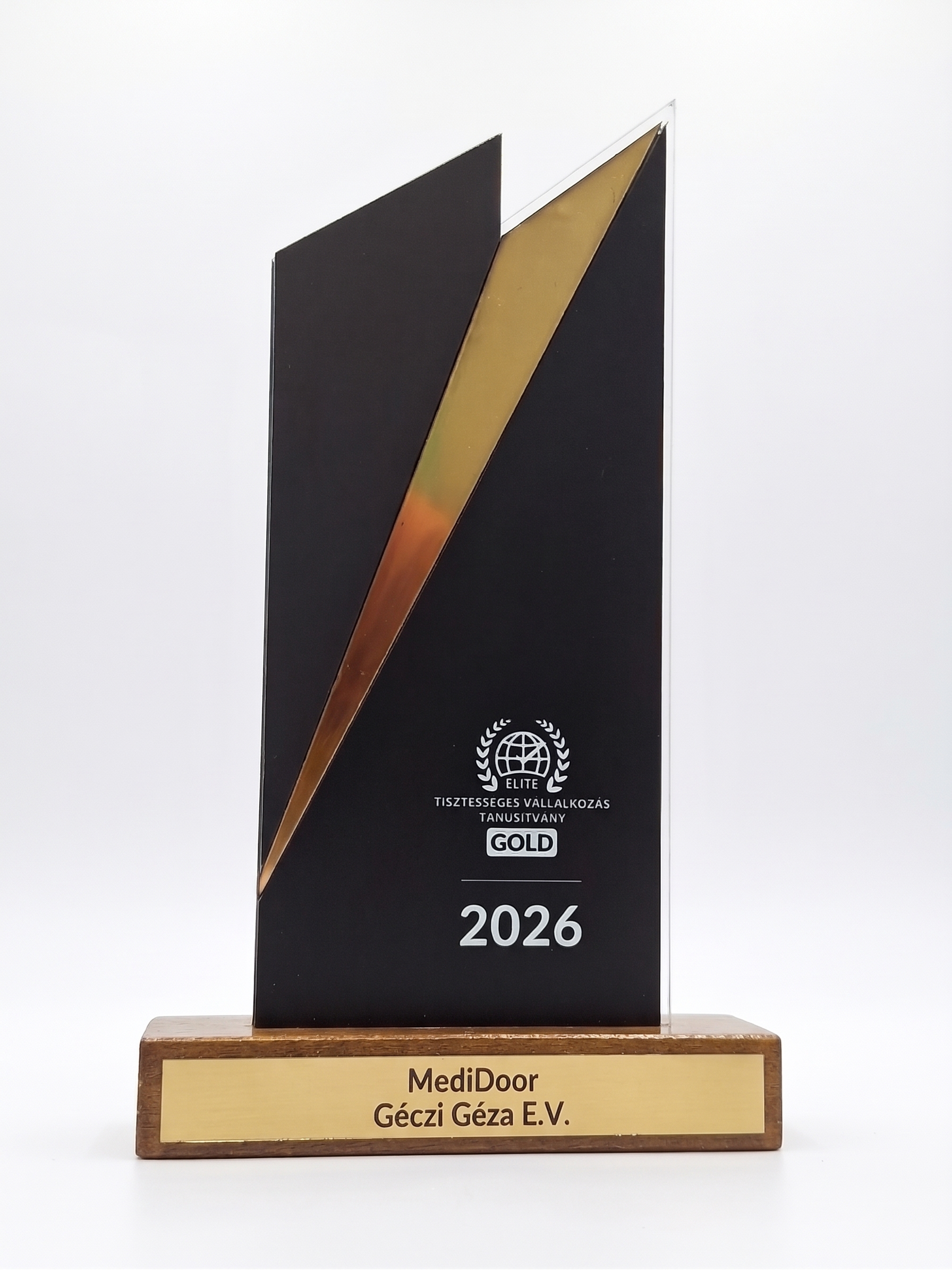 MediDoor 2026 Gold Elismerés Díj